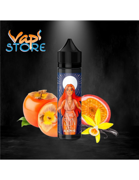 E-liquide The Sun 50 ml ASTRONOMIA kaki, vanille, fruit de la passion