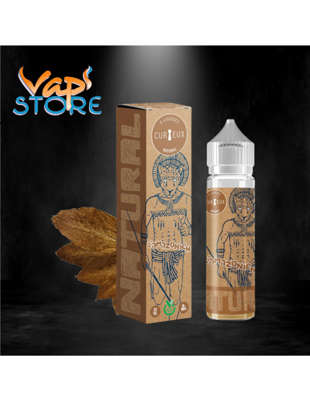 E-liquide l'Amazonien 50 ml NATURAL par Curieux Liquides